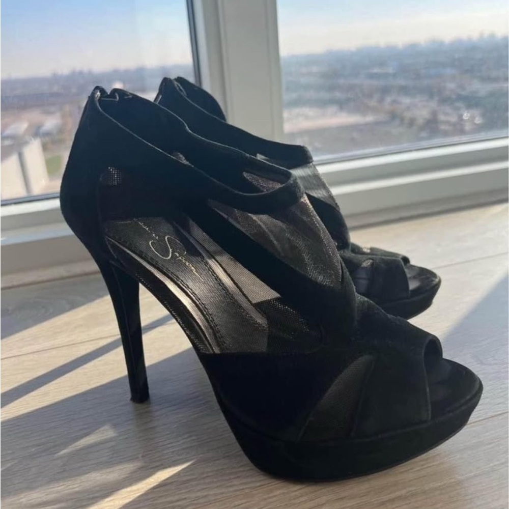 Elegant Black High Heels